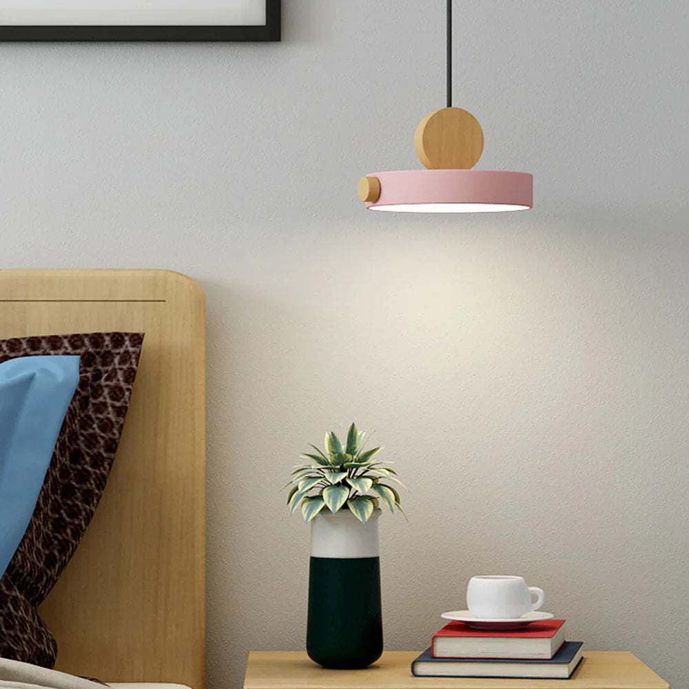 Valentina Design Pendelleuchte Metall/Acryl/Holz Wohnzimmer