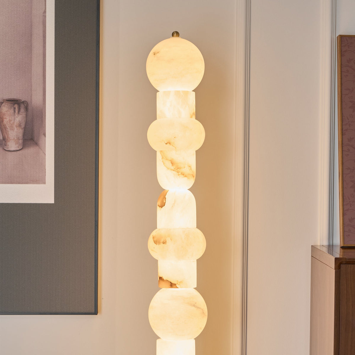 Nostix Alabaster Stehleuchte