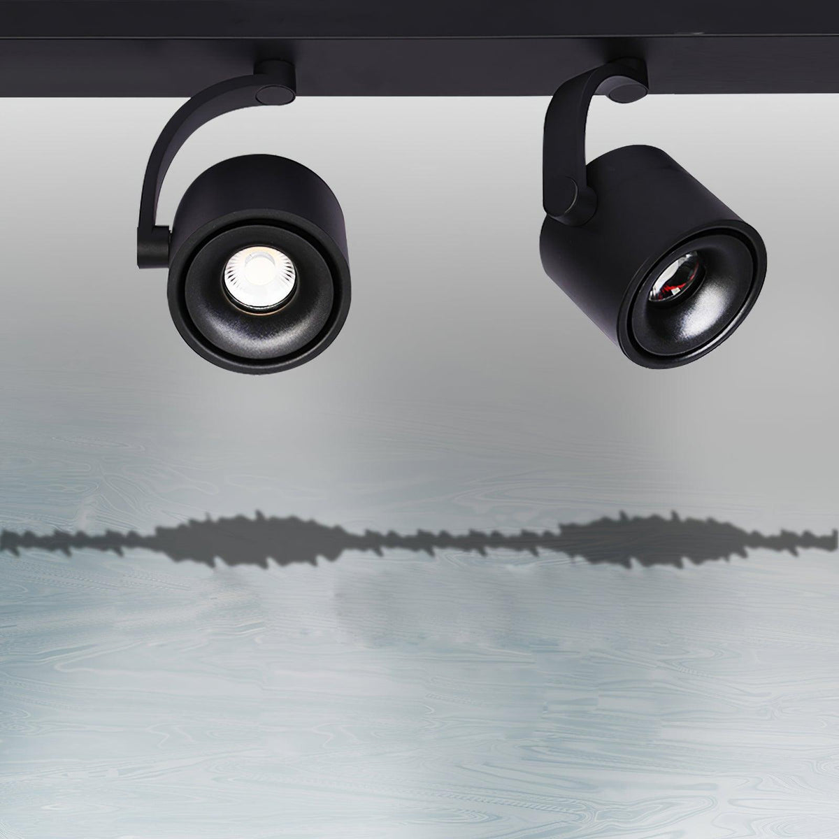 Focus Sleek Aluminium Deckenleuchte