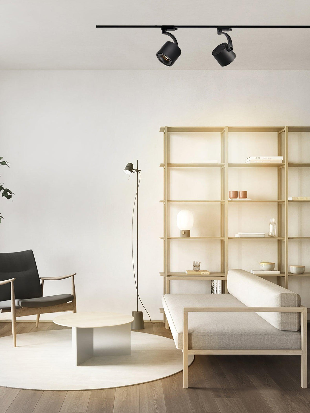Focus Sleek Aluminium Deckenleuchte