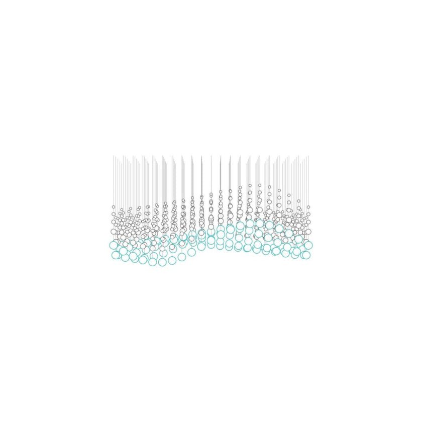 Pearl Veil Couture Cascade Kronleuchter anpassen