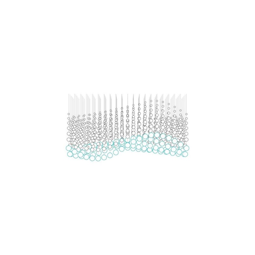 Pearl Veil Couture Cascade Kronleuchter anpassen