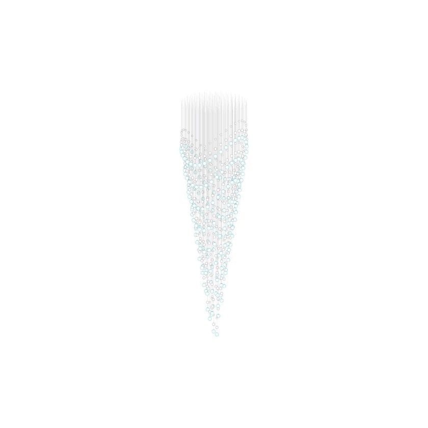 Pearl Veil Couture Cascade Kronleuchter anpassen