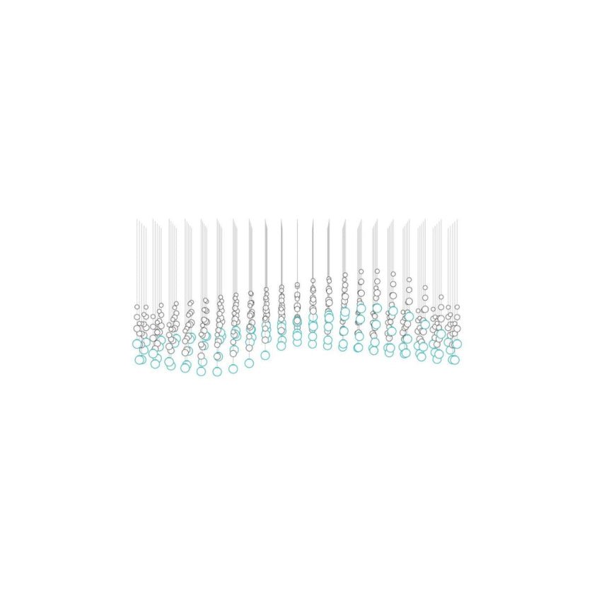 Pearl Veil Couture Cascade Kronleuchter anpassen