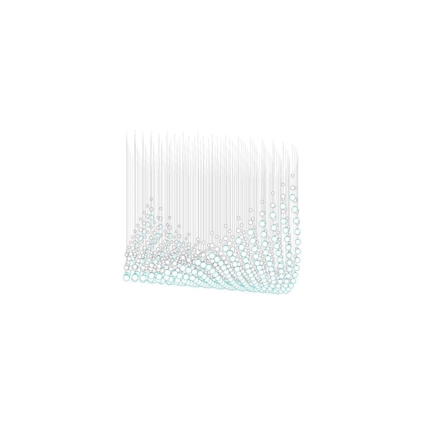 Pearl Veil Couture Cascade Kronleuchter anpassen
