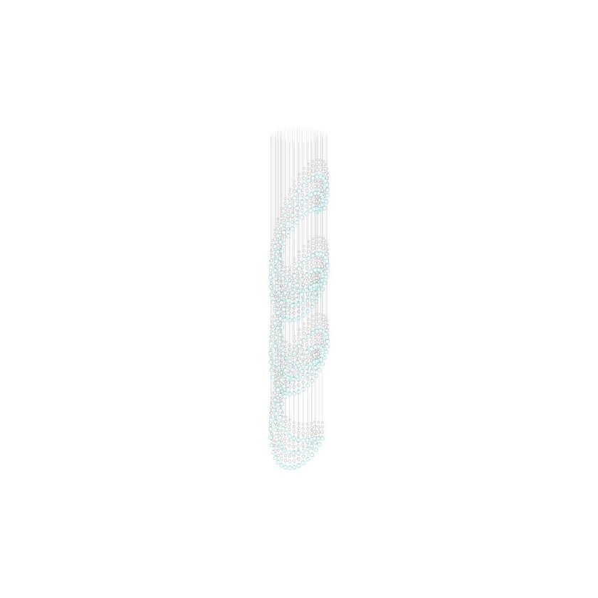 Pearl Veil Couture Cascade Kronleuchter anpassen