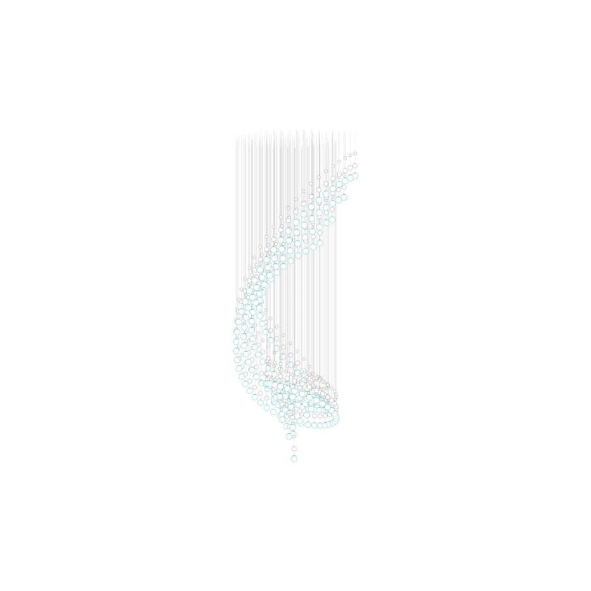 Pearl Veil Couture Cascade Kronleuchter anpassen
