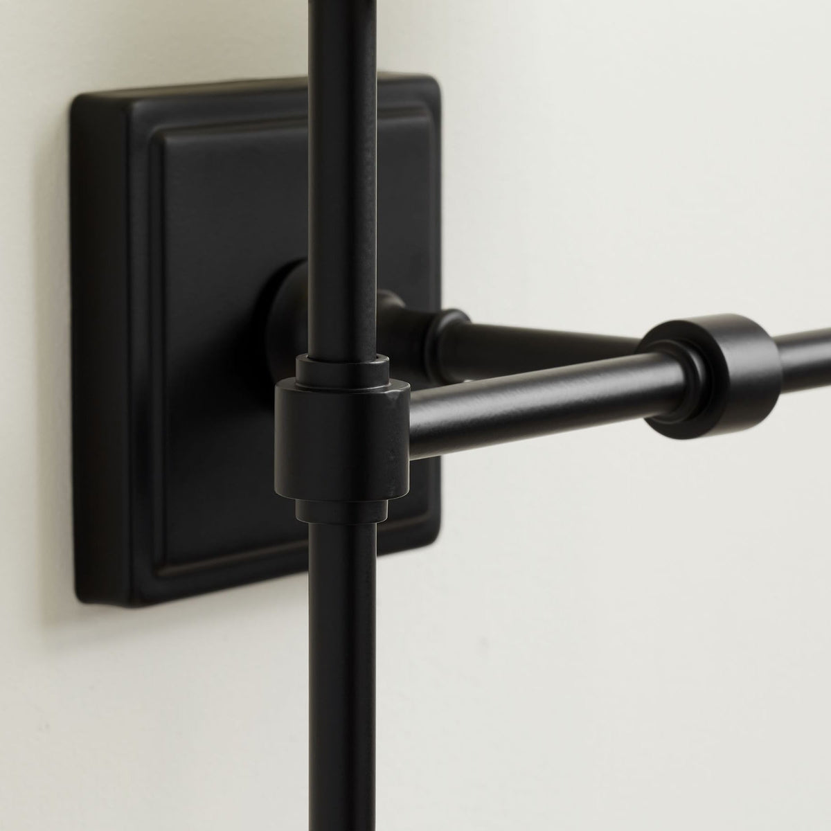 Vicarara Vintage Industrial Messing-Stoff-Wandleuchte