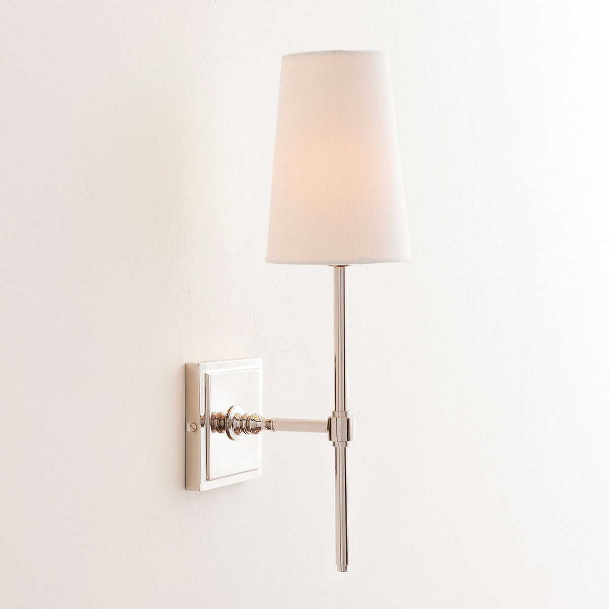 Vicarara Vintage Industrial Messing-Stoff-Wandleuchte