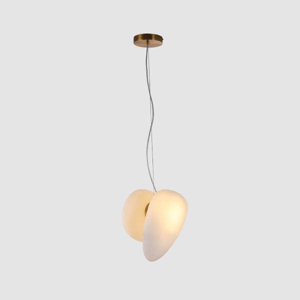 Mervan Milchglas Pendelleuchte