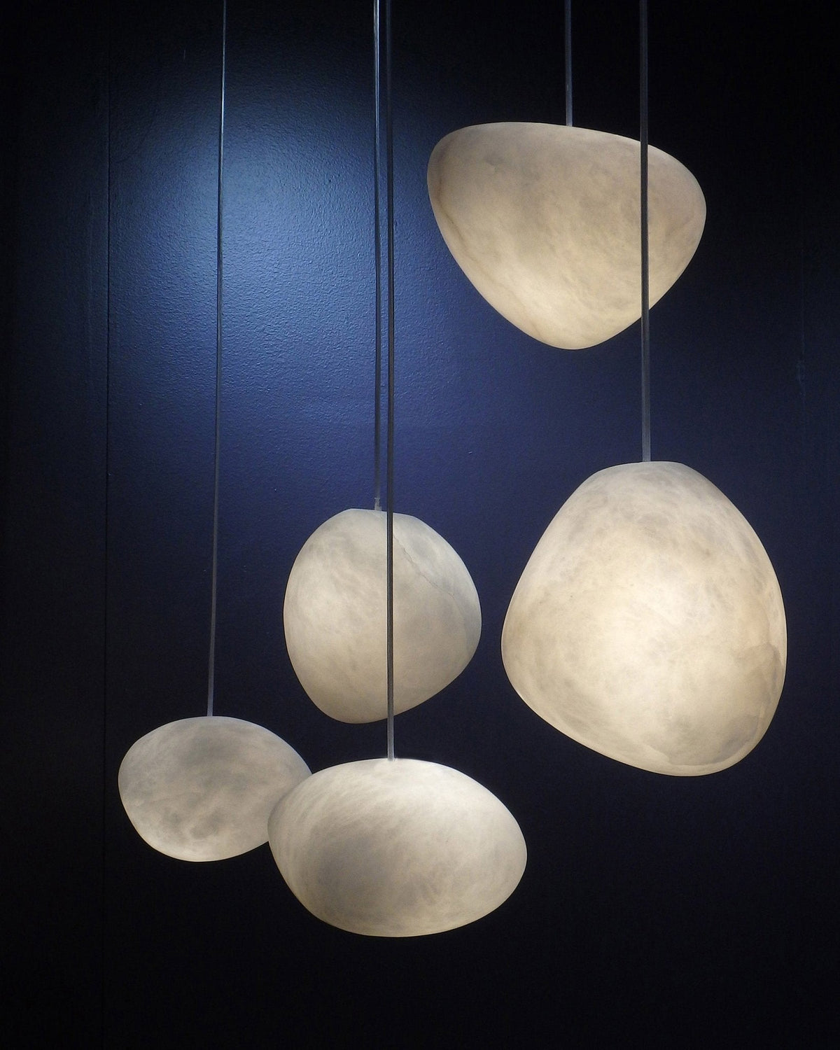 Jorveth Alabaster Pendelleuchte