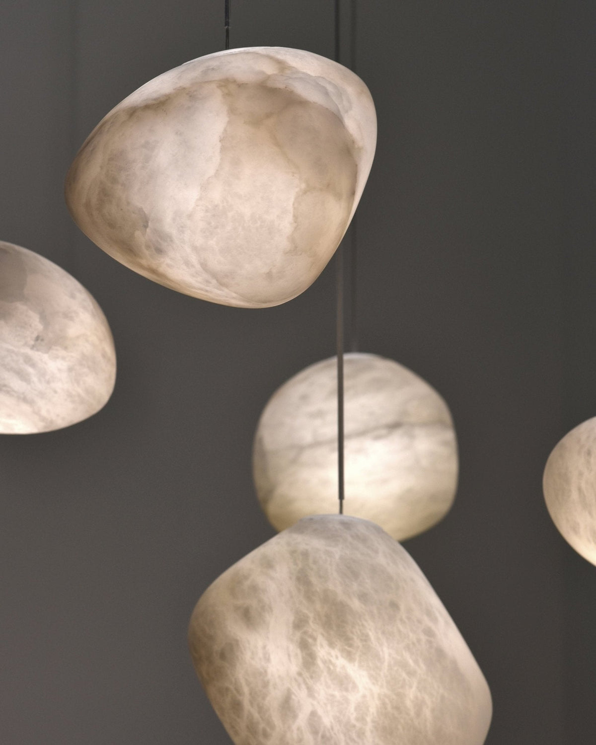Jorveth Alabaster Pendelleuchte