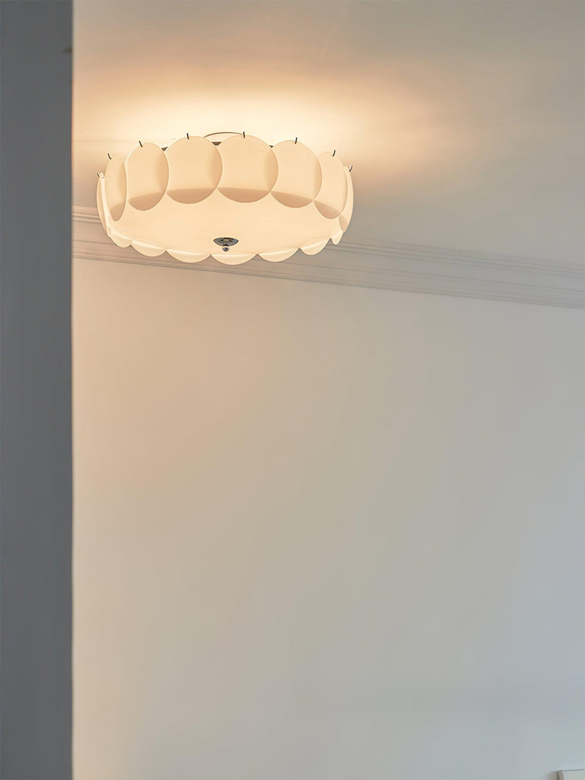 Brolin Deckenleuchte Glas Glamorous Ripple