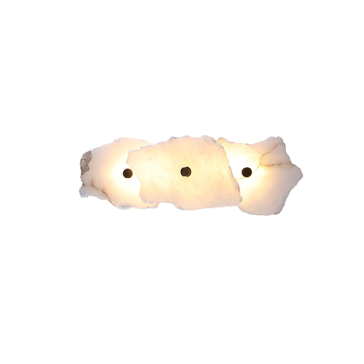Alaeila Blumen-Cluster Alabaster-Wandleuchte