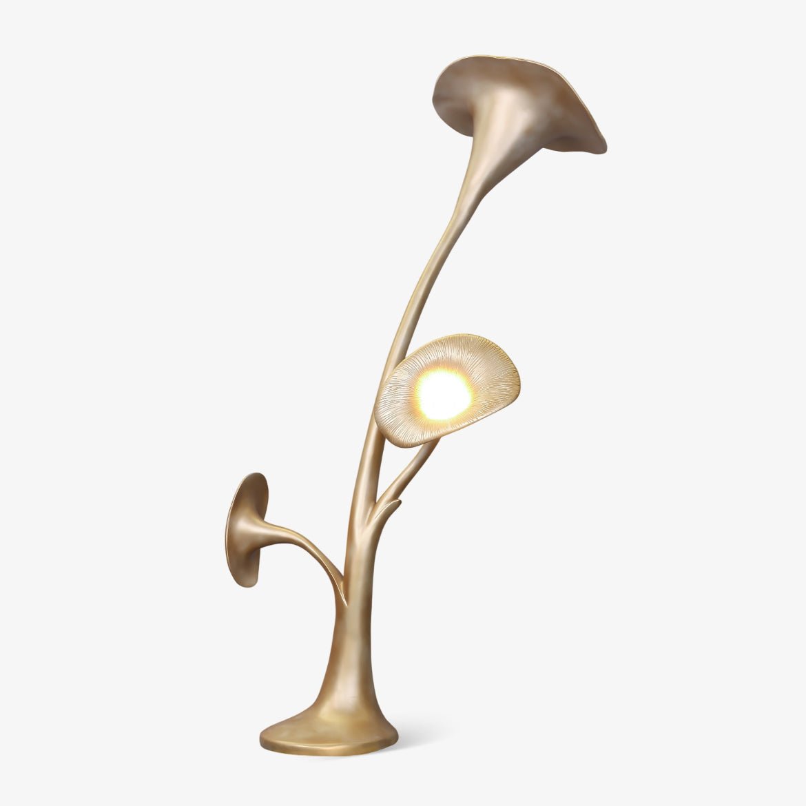 Esole Floral Stehleuchte aus Messing