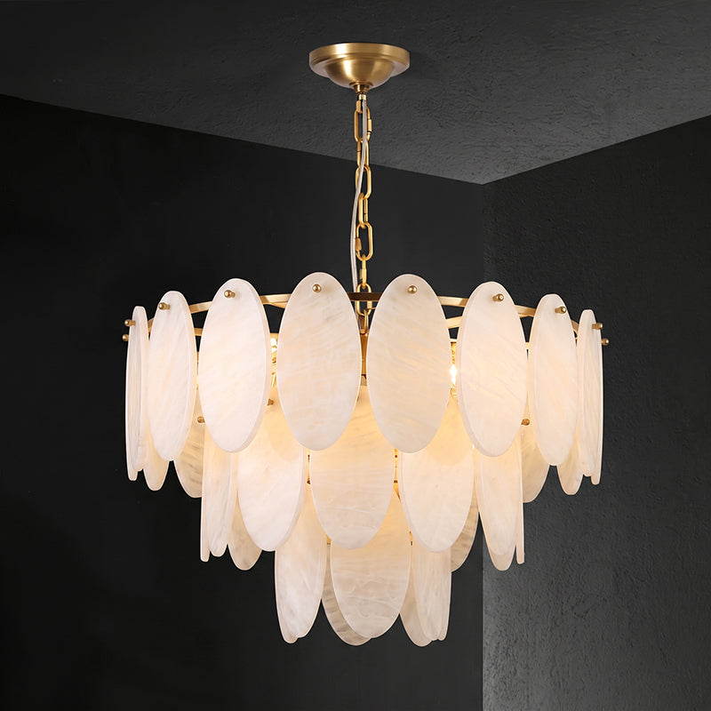 Elmsford Alabaster-Kronleuchter