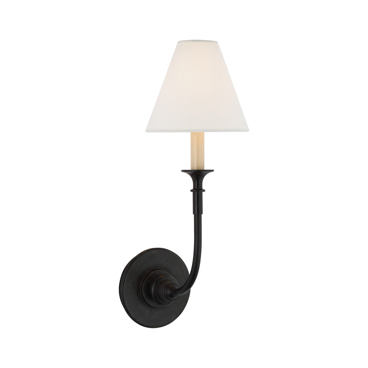 Erdoros Vintage Industrial Stoff-Wandleuchte