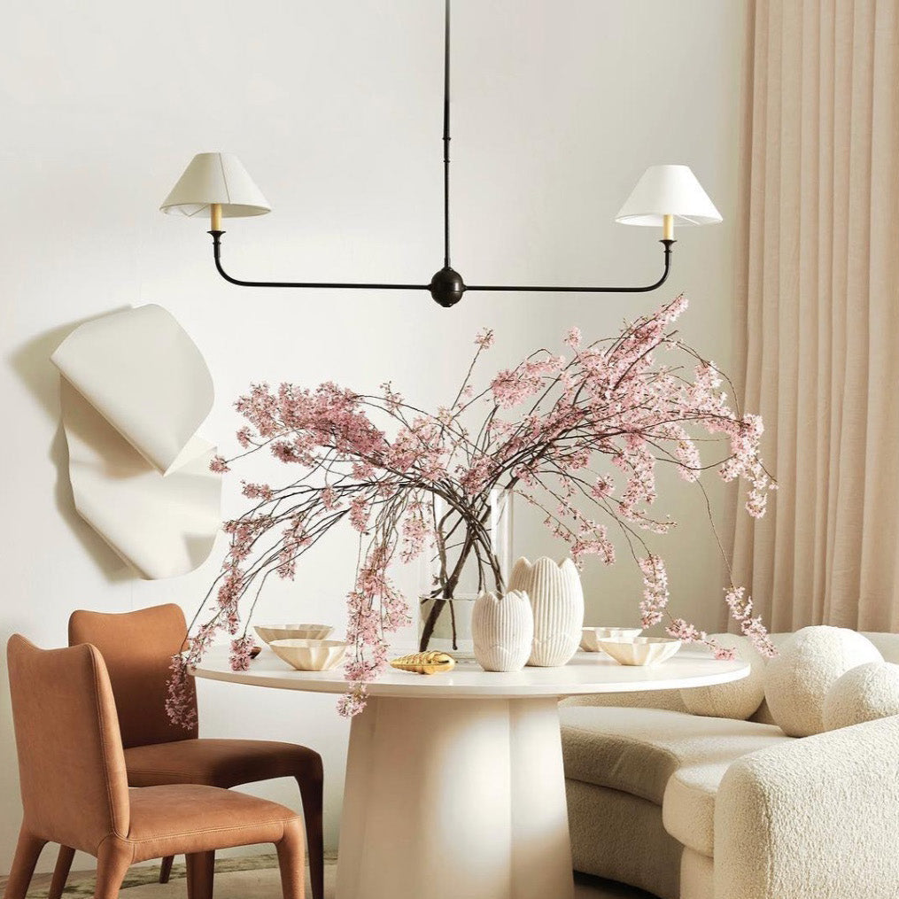 Norli Moderner linearer LED-Kronleuchter aus Metall