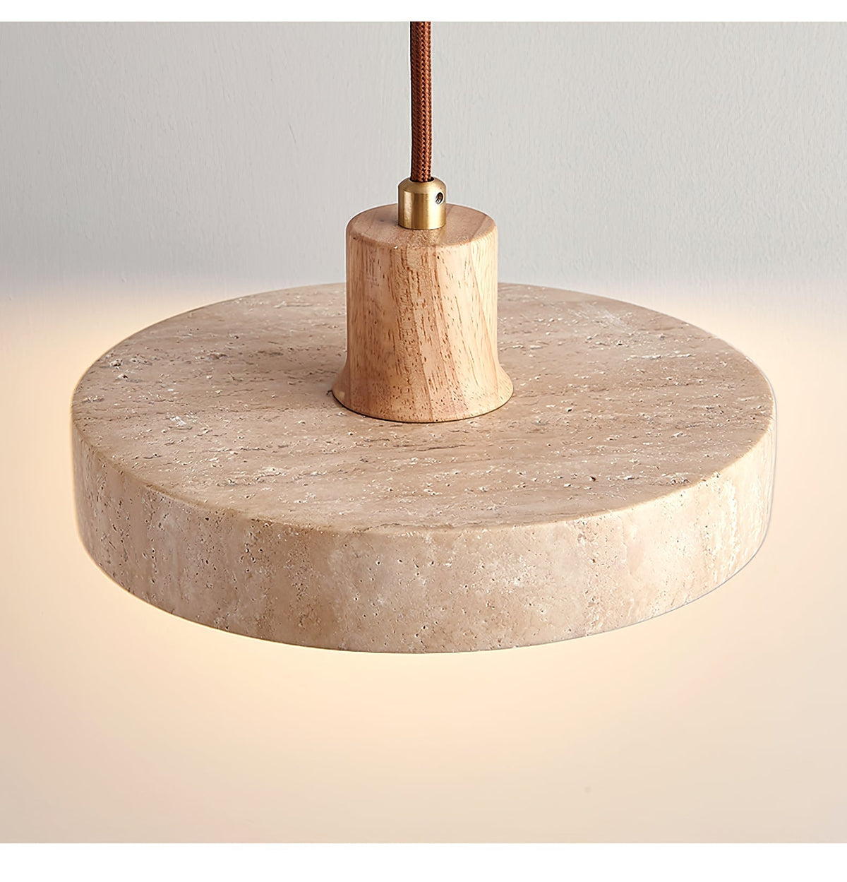 Evvynor Travertine Pendelleuchte