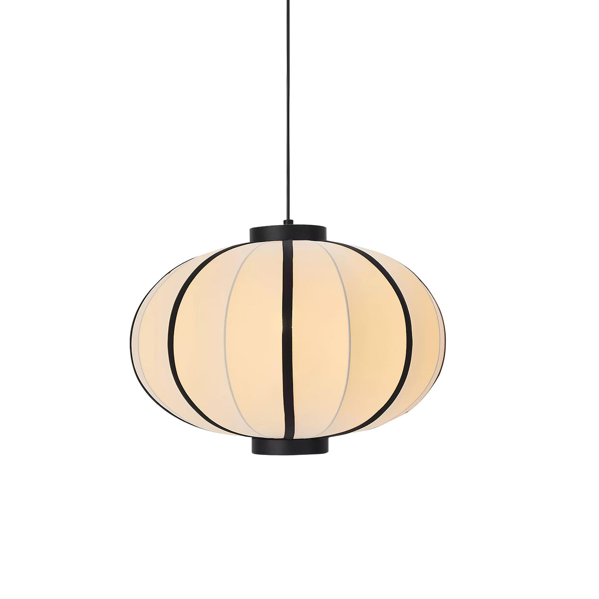 Lumara Pendelleuchte Stoff Laterne Rahmen Vintage
