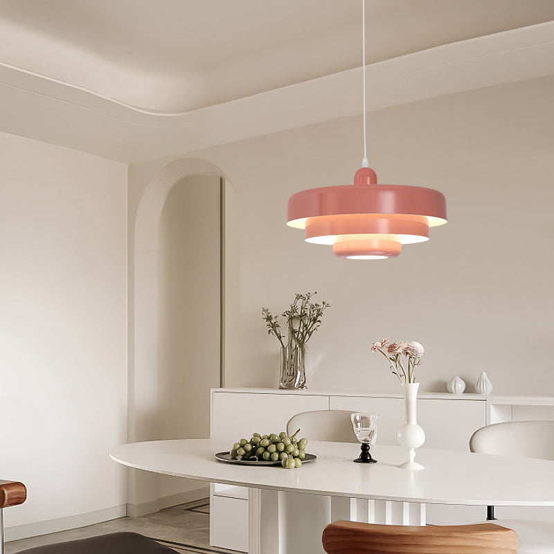 Aria Pendelleuchte Orange/Grün/Weiß Modern LED Wohnzimmer