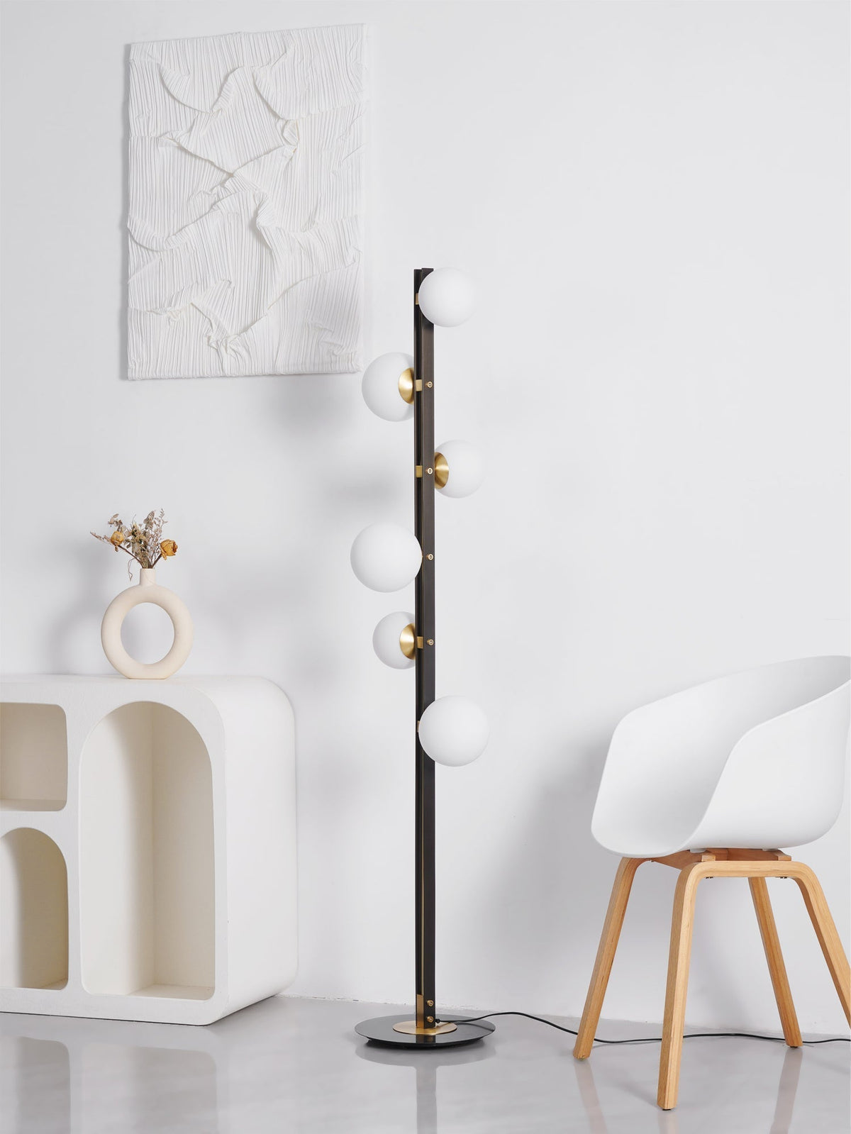 Eireneria elegante Stehleuchte aus Glas
