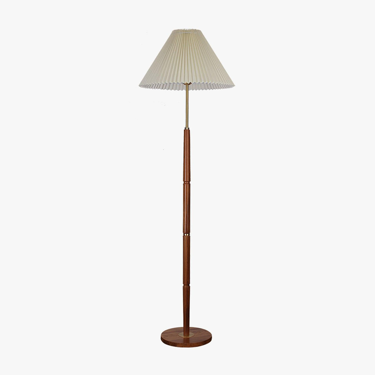 Syleina Minimalistische Stehleuchte aus massivem Holz