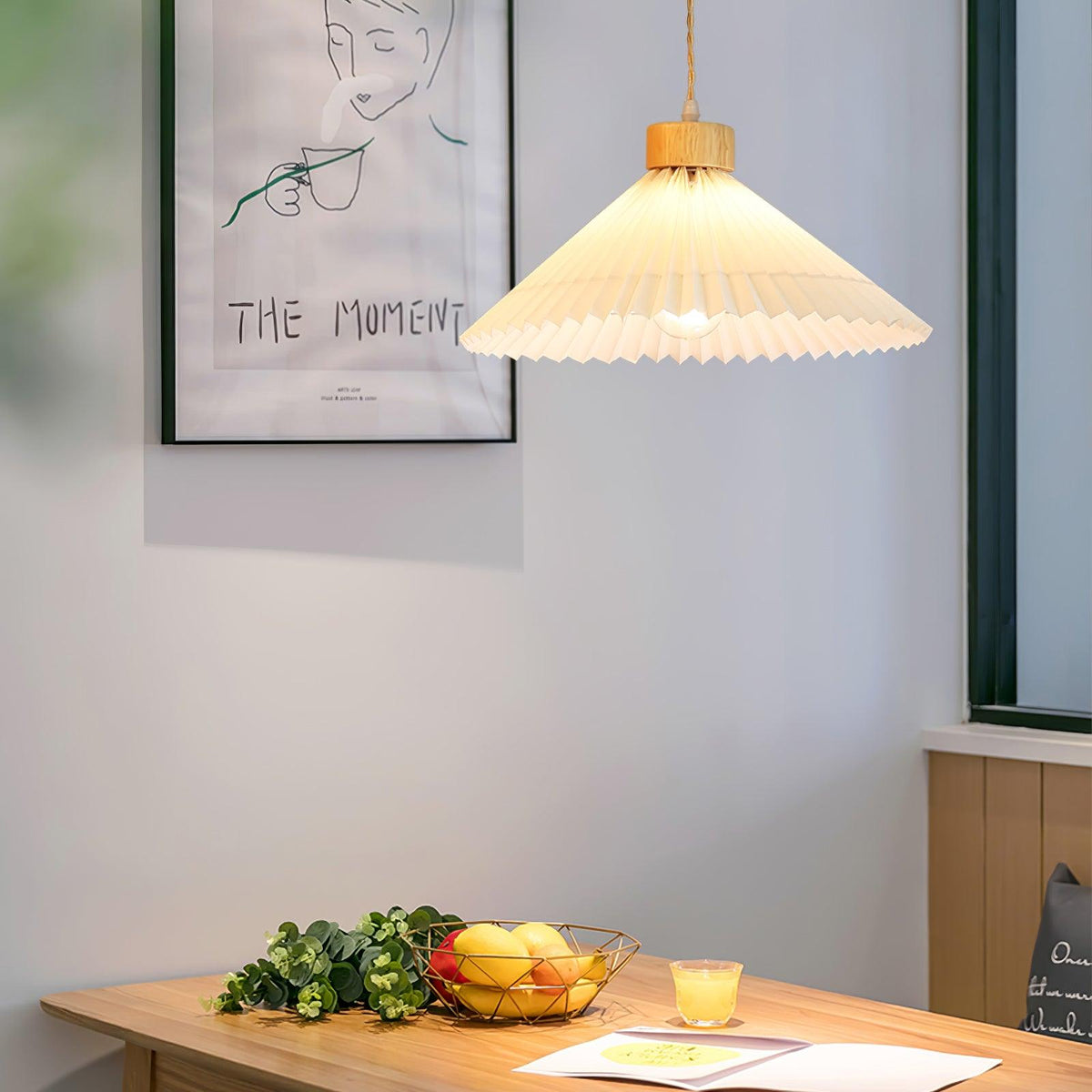 Rinisora moderne Pendelleuchte aus Holz