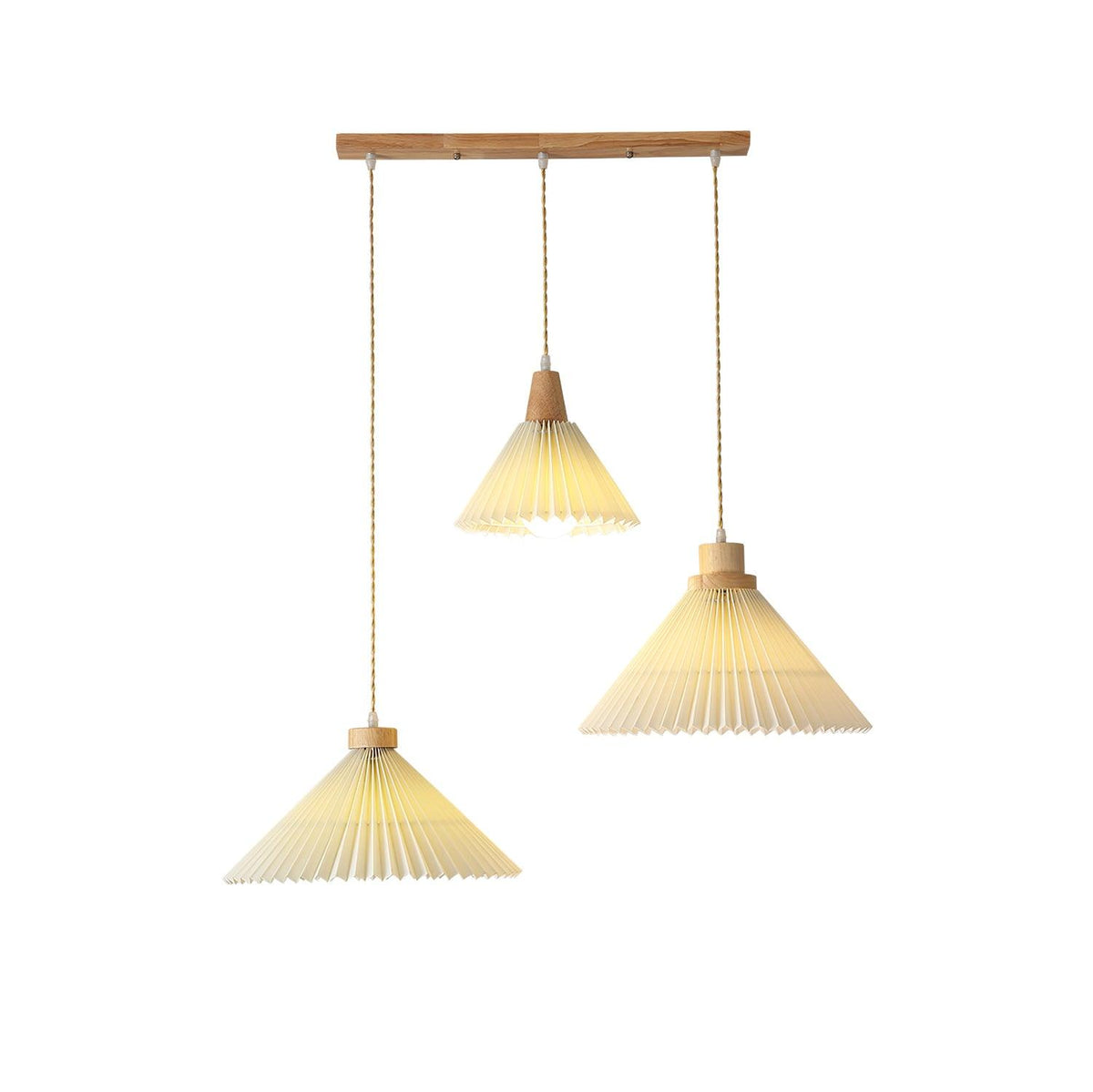 Rinisora moderne Pendelleuchte aus Holz
