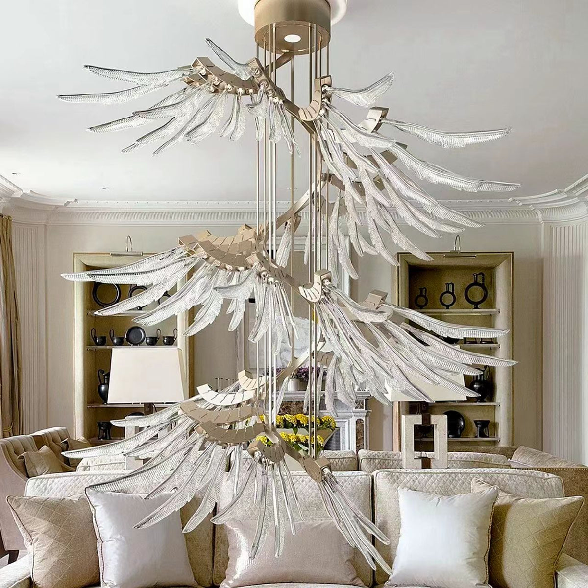 Avenaraya Vire Wing Cascade Kronleuchter