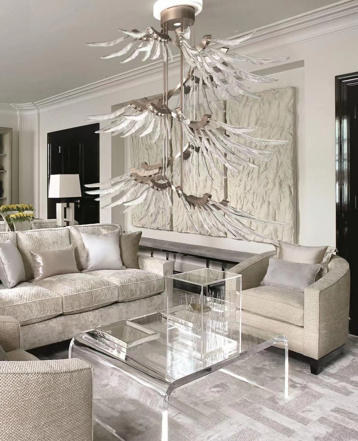 Avenaraya Vire Wing Cascade Kronleuchter