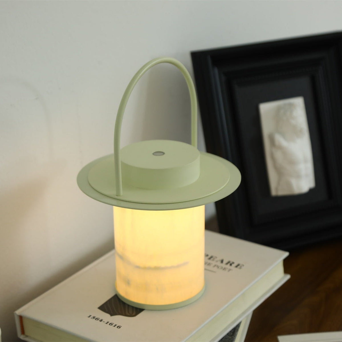 Pod tragbare wiederaufladbare Alabaster-Tischlampe