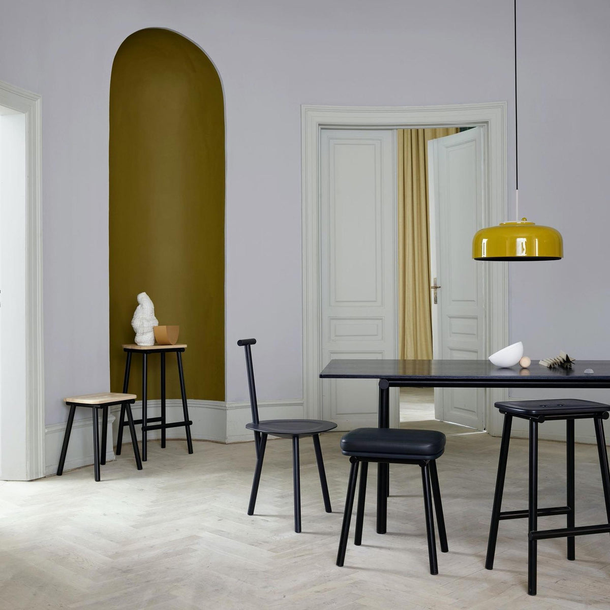 Wolvin zeitgenössische minimalistische Podgy Pendelleuchte