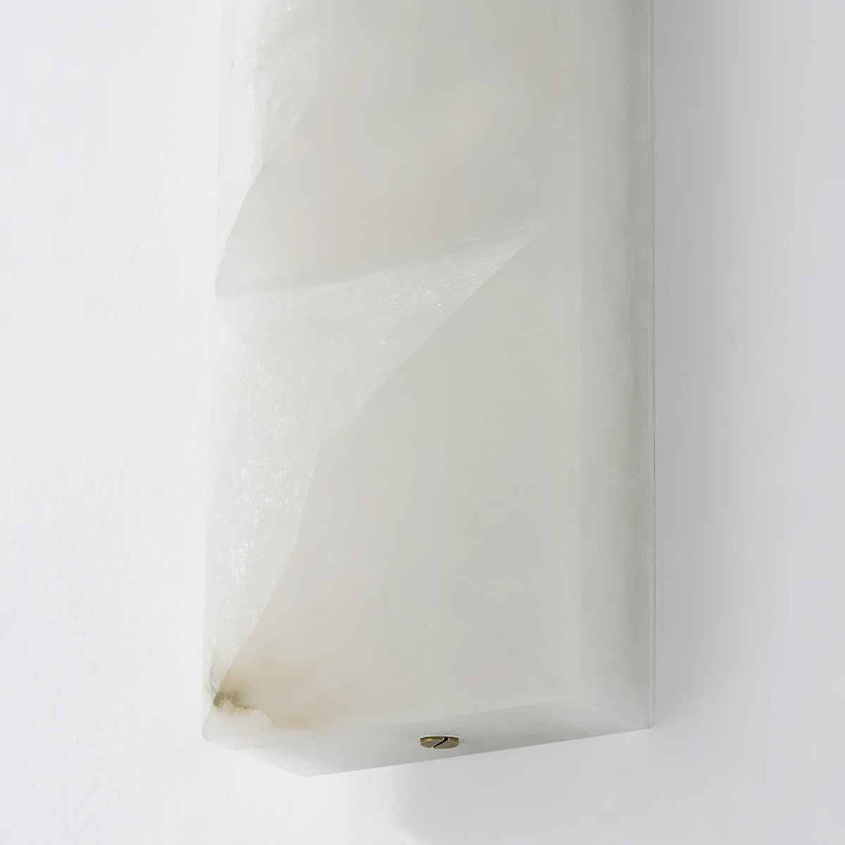 Nivanine zeitgenössische Alabaster-Wandleuchte
