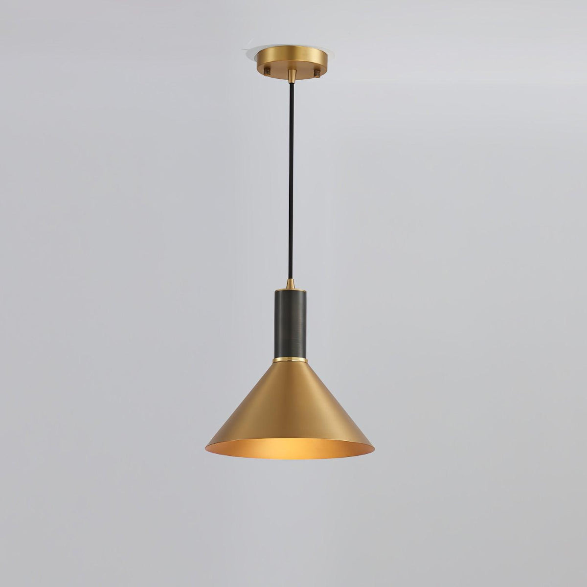 Casalelia Messing-Kegel-Pendelleuchte