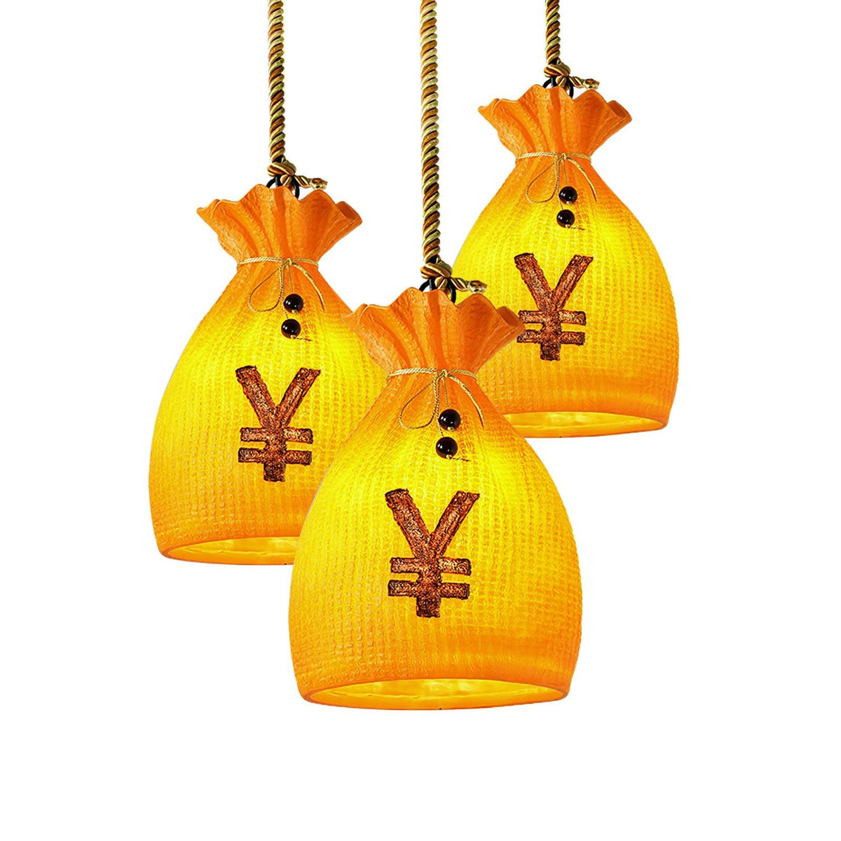 Firten Pendelleuchte aus Kunstharz im Pouch-Design
