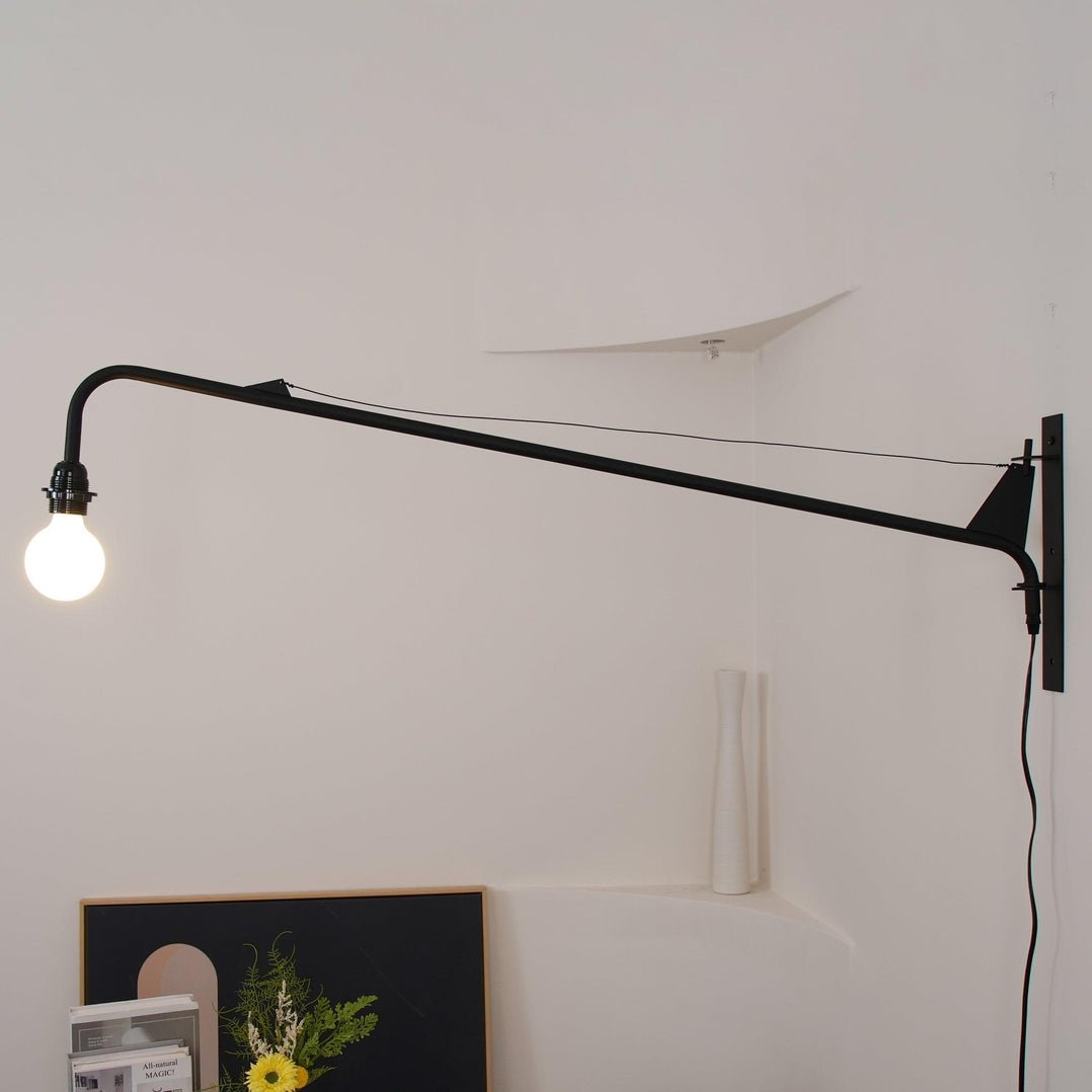 Blu zeitgenössische minimalistische Wandleuchte