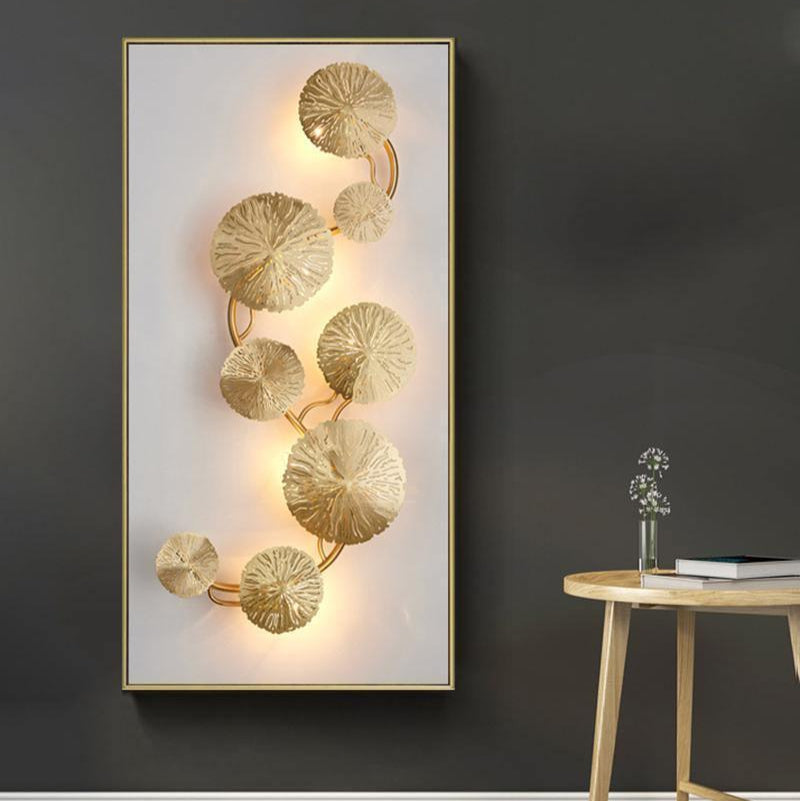 Veya Lotusblatt-Wandlampe