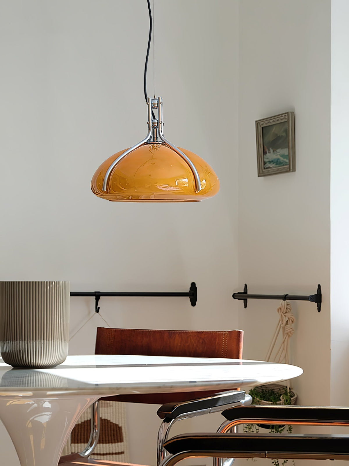Ernorora Premium Nordische Kunstglas-Pendelleuchte