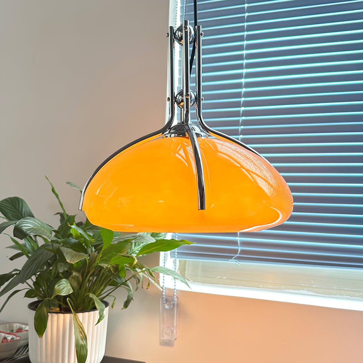 Ernorora Premium Nordische Kunstglas-Pendelleuchte