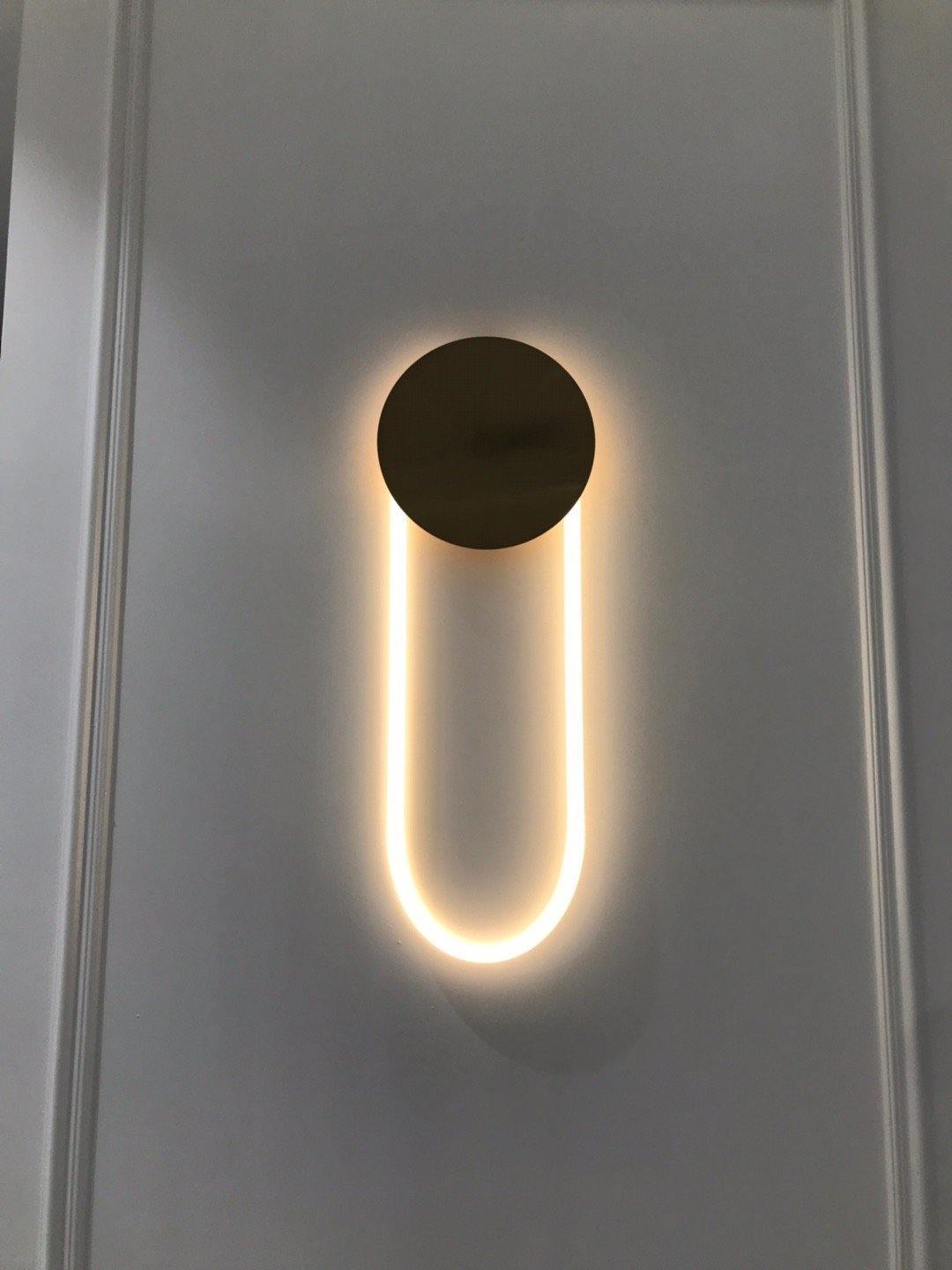 Lalem Acryl-Minimalistische Wandleuchte