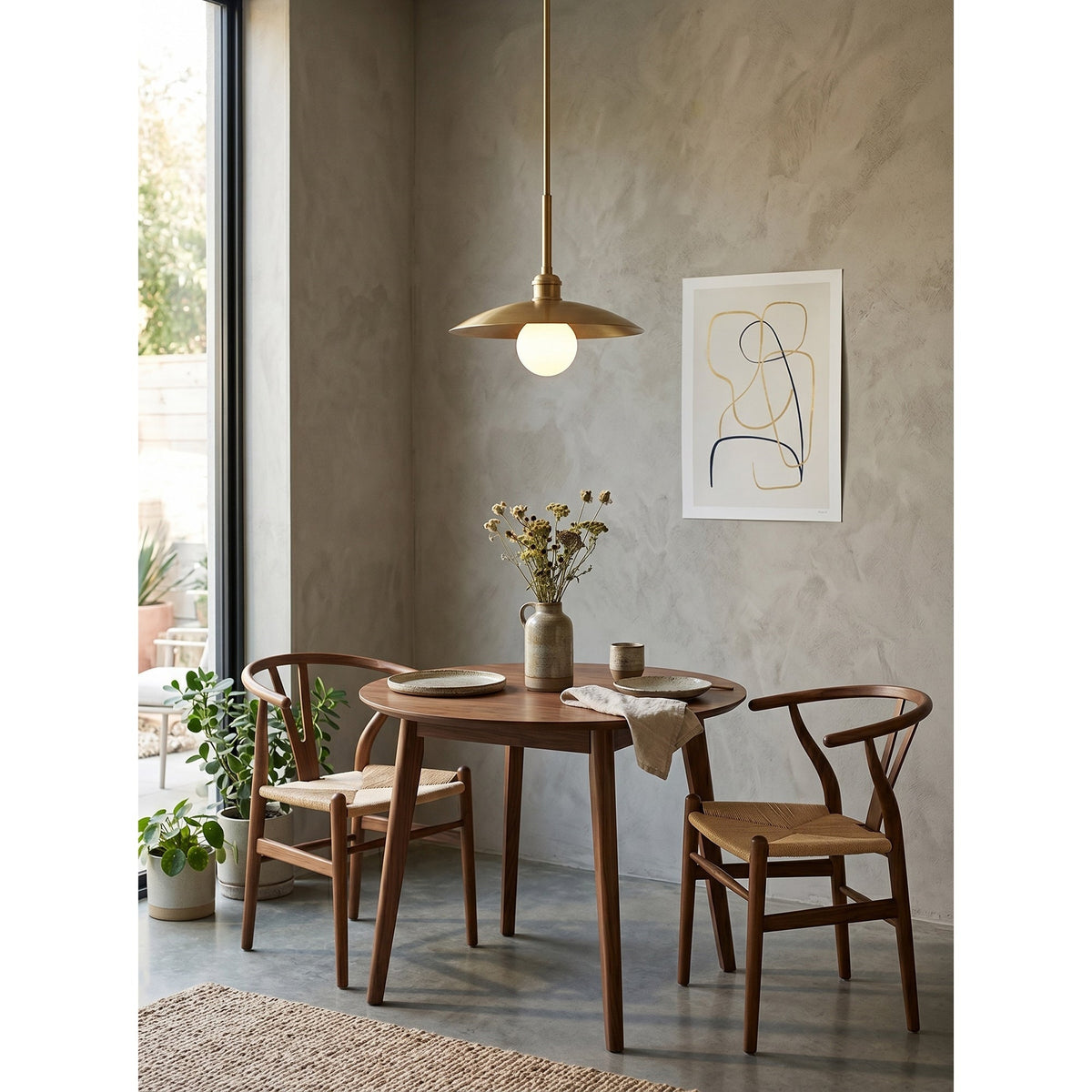 Luceran Pendelleuchte Antique Brass