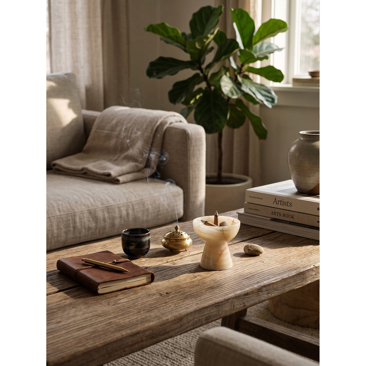 Isenleigh Onyx-Kelch-Votivkerze