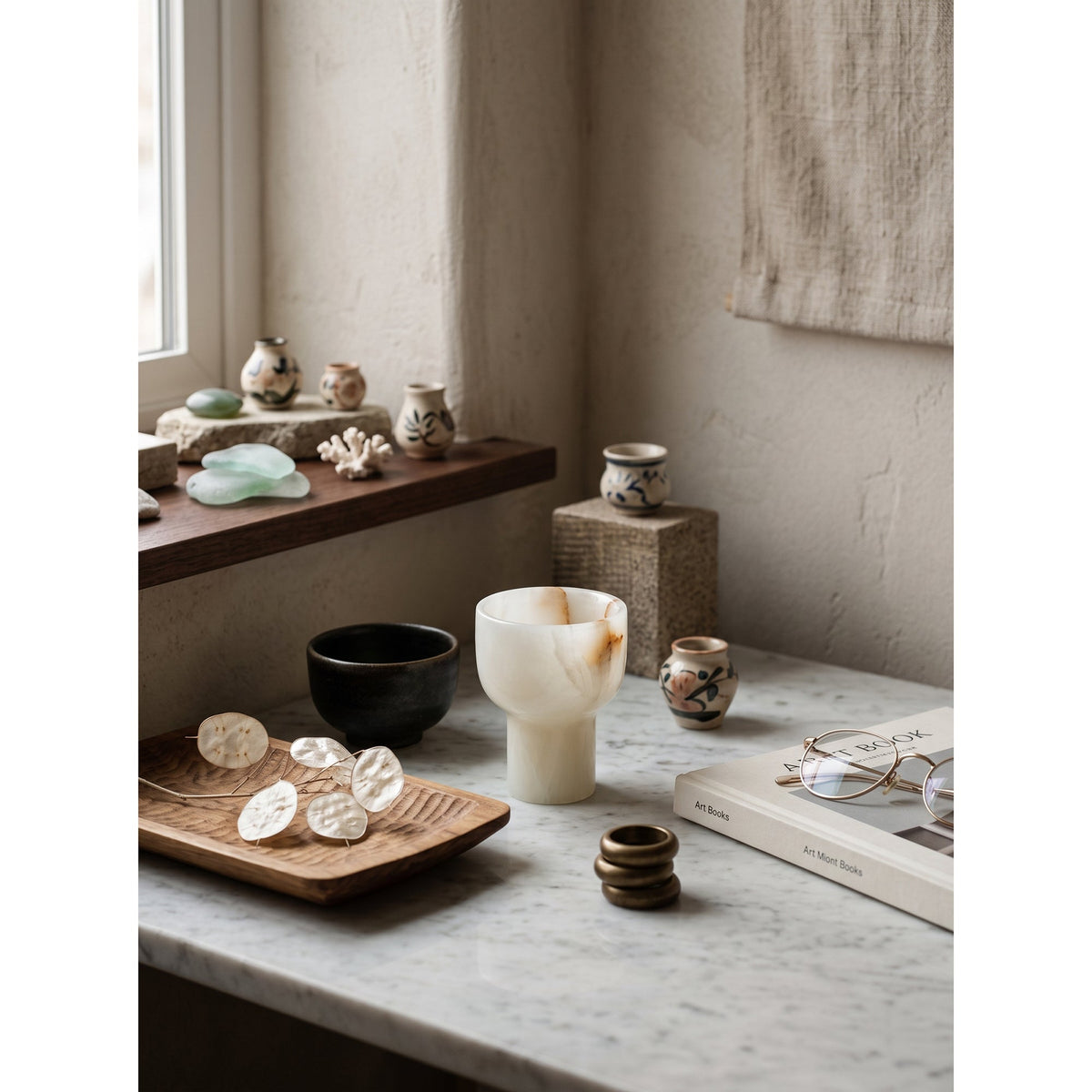 Isenleigh Onyx-Kelch-Votivkerze