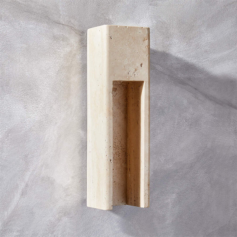 Graziano Travertine Wandleuchte