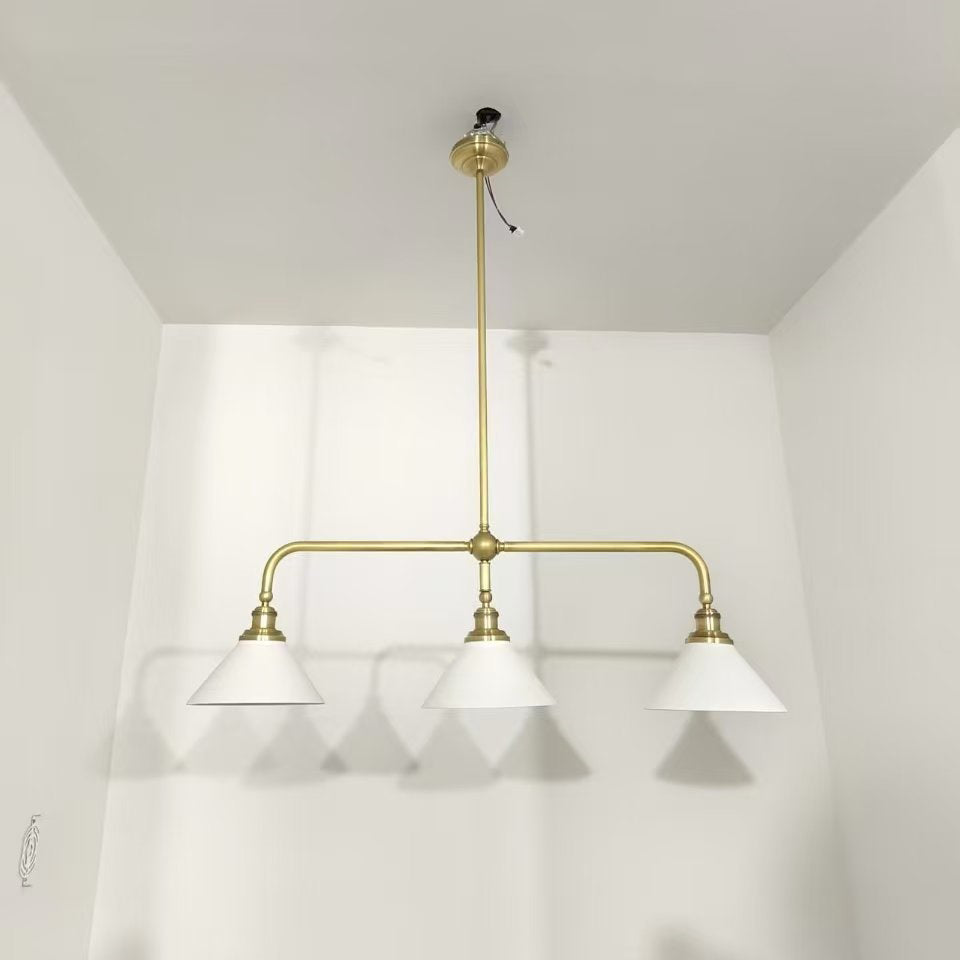 Oriivaria Messing Eleganz Kronleuchter 3 Lichtquellen