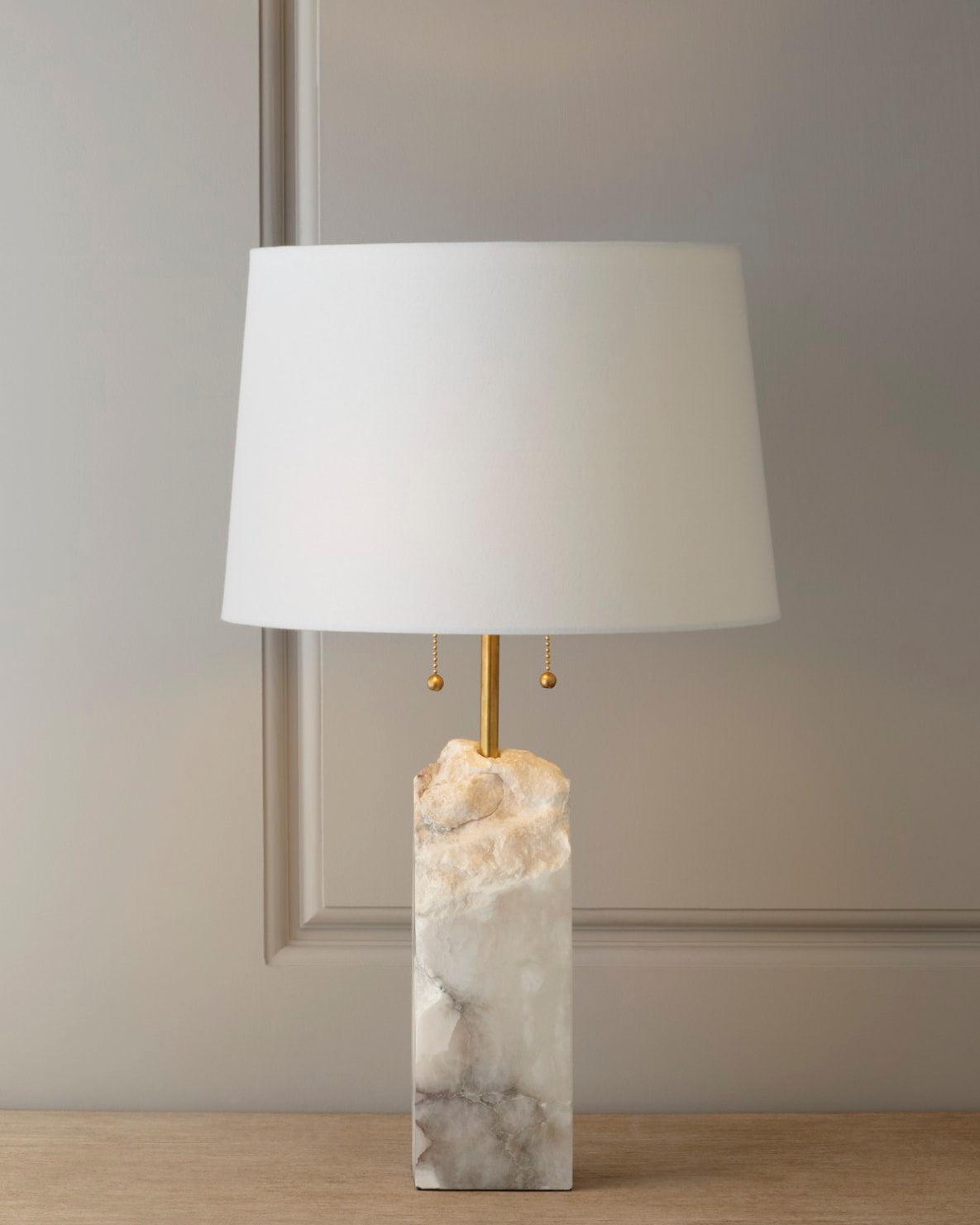 Gaveth Minimalistische Tischleuchte aus Alabaster