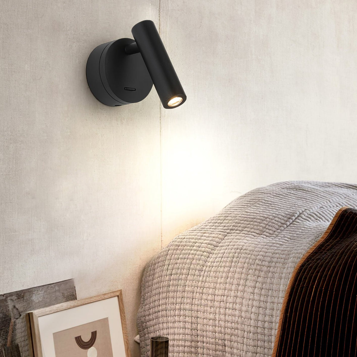 Cox Kunst Premium Leselampe LED Schlafzimmer Wandleuchte