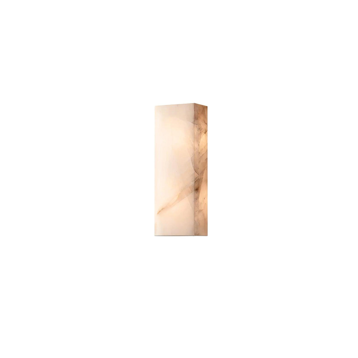 Eirivise Minimalistische Alabaster-Außenwandleuchte