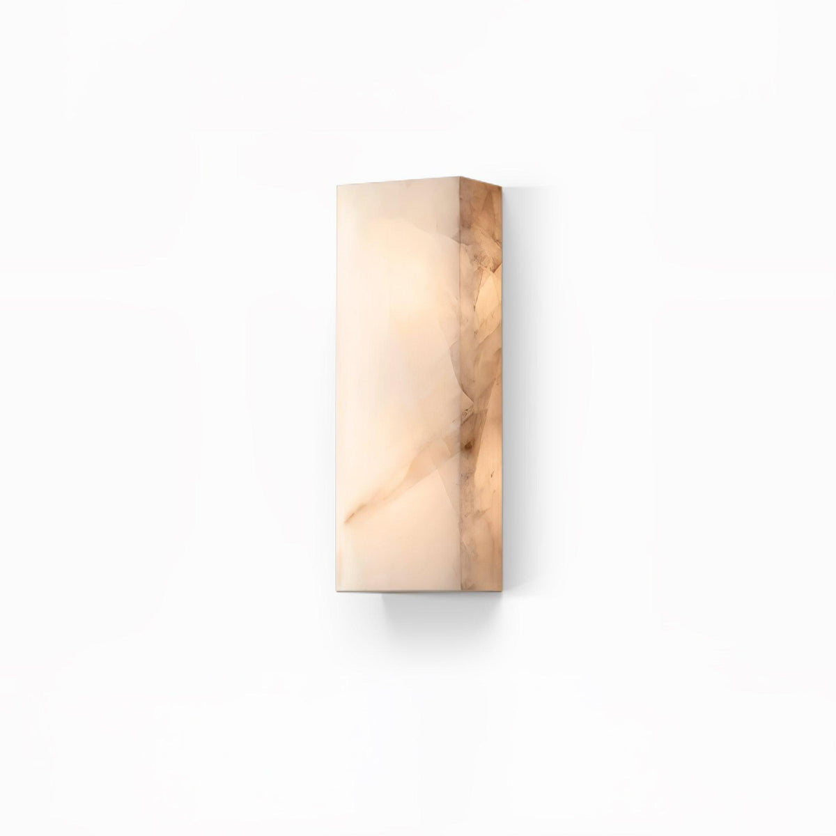 Eirivise Minimalistische Alabaster-Außenwandleuchte